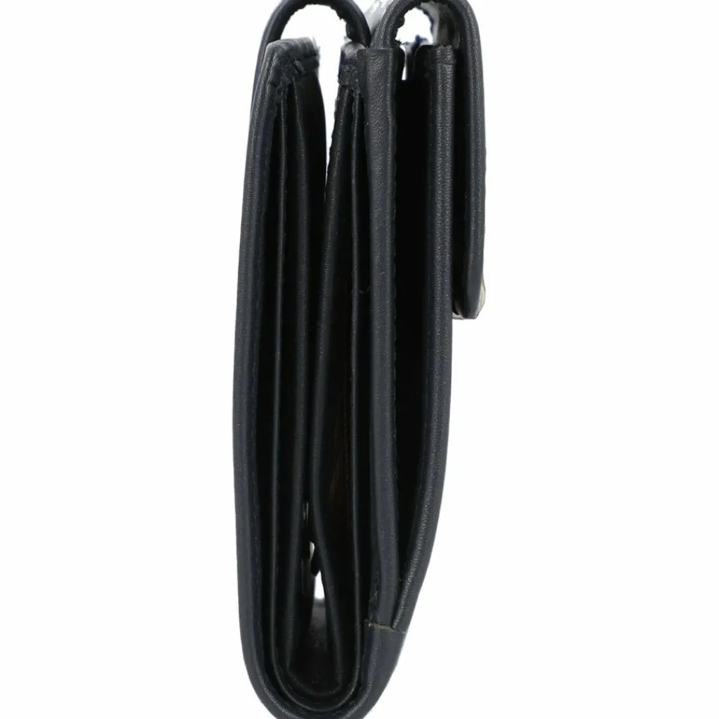 Esquire Damengeldbörsen Querformat<Helena Geldbörse RFID Leder 10,5 cm blau