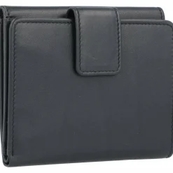 Esquire Damengeldbörsen Querformat<Helena Geldbörse RFID Leder 10,5 cm blau