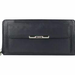 Esquire Damengeldbörsen Querformat<Helena Geldbörse RFID Leder 19 cm blau