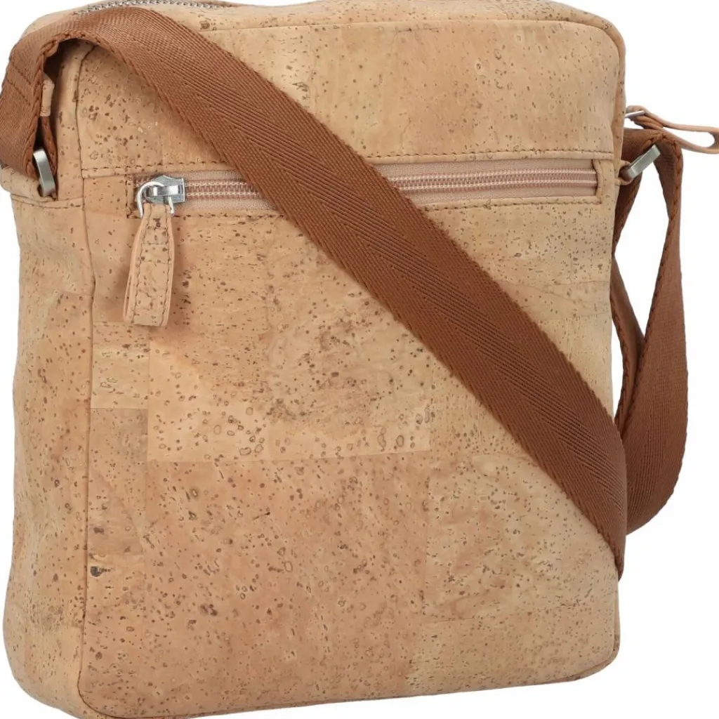 Hot Esquire Kork Umhängetasche 21 cm natur