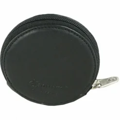 New Esquire Logo Geldbörse Leder 7 cm schwarz