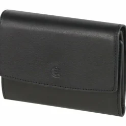 Esquire Herrengeldbörsen Querformat<Logo Geldbörse VI Leder 11,5 cm schwarz