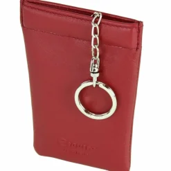 Clearance Esquire Logo Schlüsseletui Leder 8 cm rot