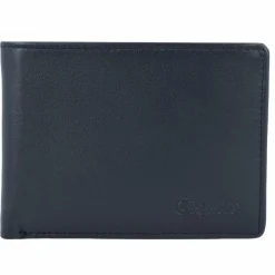 Esquire Herrengeldbörsen Querformat<New Line Geldbörse RFID Leder 10 cm schwarz