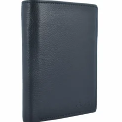 Hot Esquire New Line Geldbörse RFID Leder 10 cm schwarz