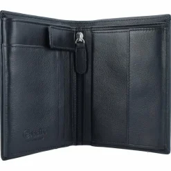 Hot Esquire New Line Geldbörse RFID Leder 10 cm schwarz