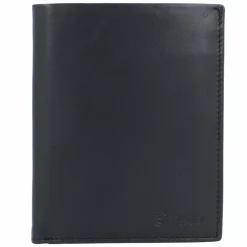 Outlet Esquire New Silk Geldbörse Leder 9,5 cm schwarz