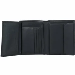 Outlet Esquire New Silk Geldbörse Leder 9,5 cm schwarz