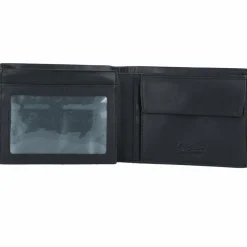 Sale Esquire New Silk Geldbörse Leder 12 cm schwarz