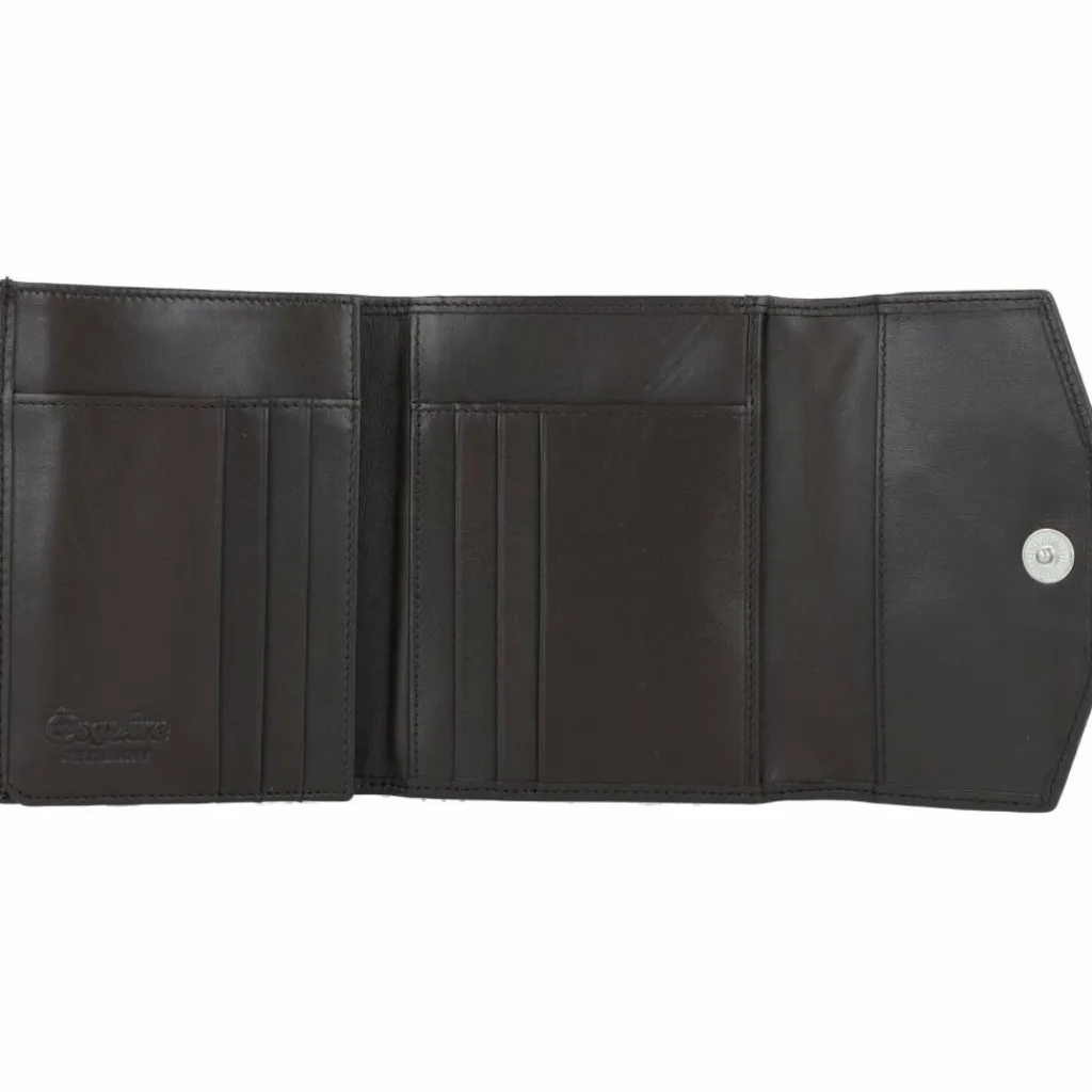 Damen Esquire New Silk Geldbörse Leder 12 cm