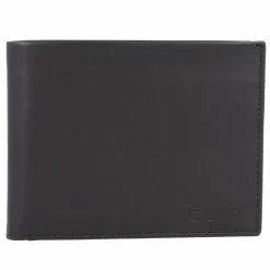 Esquire Herrengeldbörsen Querformat<New Silk Geldbörse Leder 12 cm braun