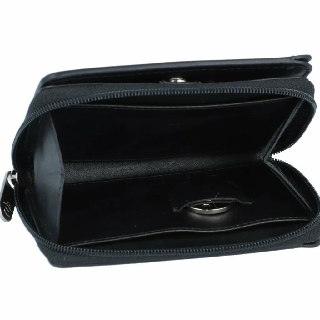 Sale Esquire New Silk Geldbörse Leder 10 cm schwarz