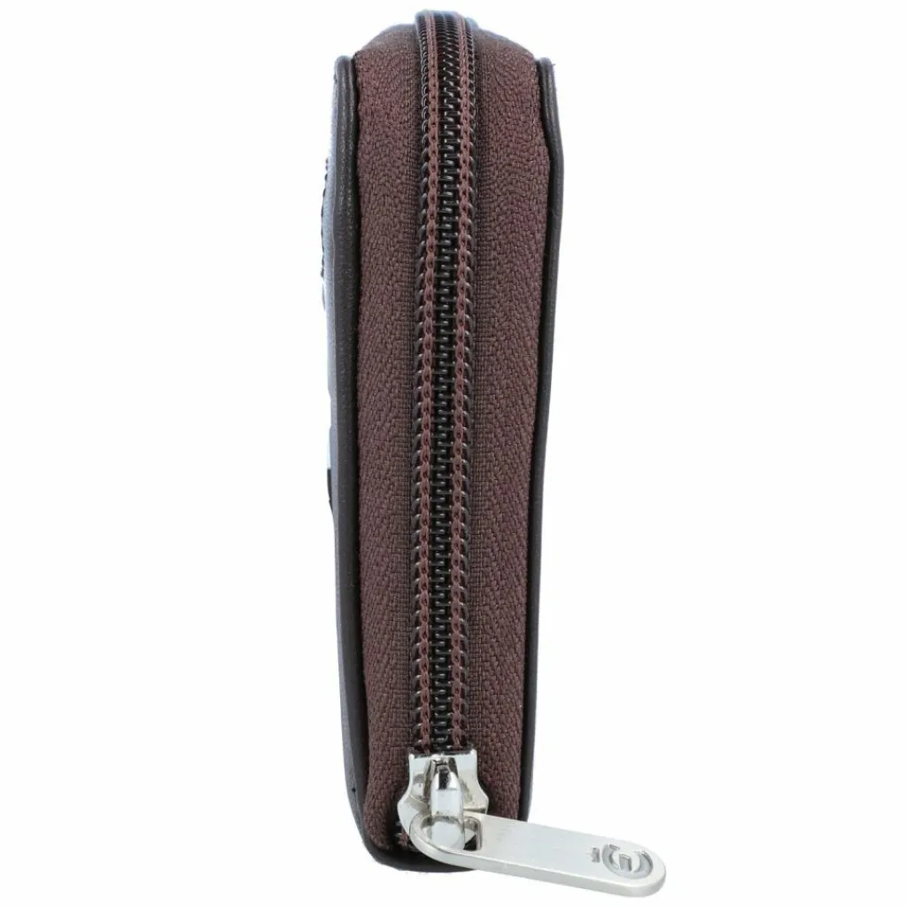 Esquire Damengeldbörsen Querformat<New Silk Geldbörse Leder 19 cm braun