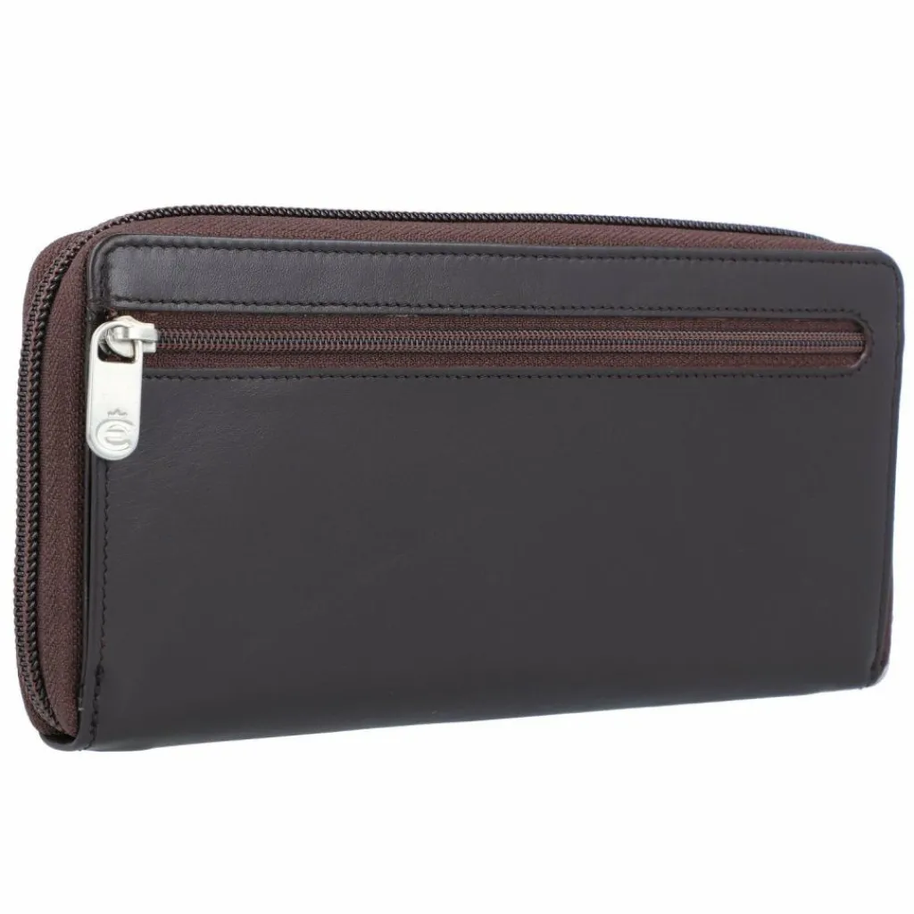 Esquire Damengeldbörsen Querformat<New Silk Geldbörse Leder 19 cm braun