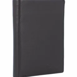 Esquire Herrengeldbörsen Hochformat<New Silk Geldbörse Leder 9 cm braun