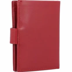 Esquire Herrengeldbörsen Hochformat<New Silk Geldbörse Leder 7,5 cm rot