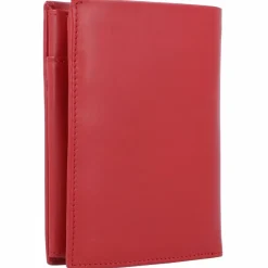 Best Esquire New Silk Geldbörse Leder 9 cm rot