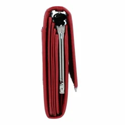 Clearance Esquire New Silk Geldbörse Leder 18 cm rot