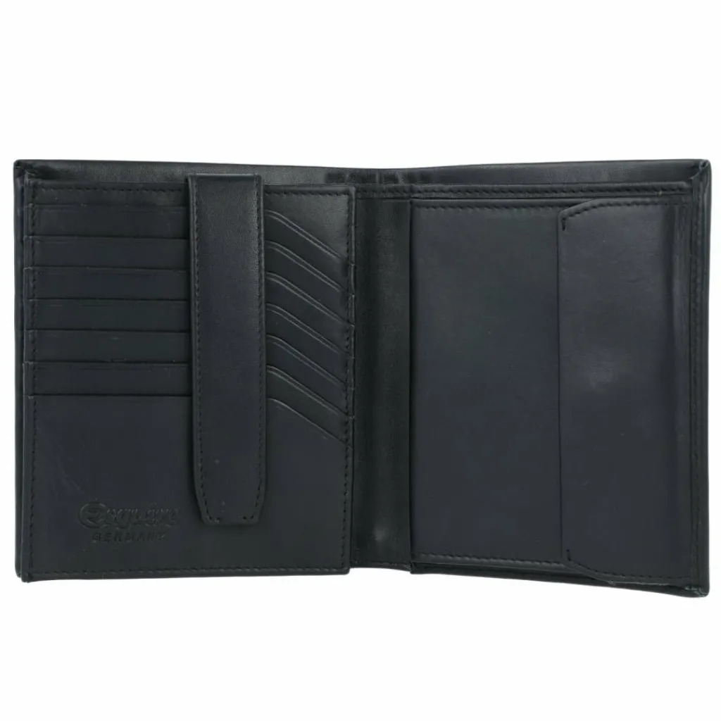 Herren Esquire New Silk Geldbörse Leder 10 cm