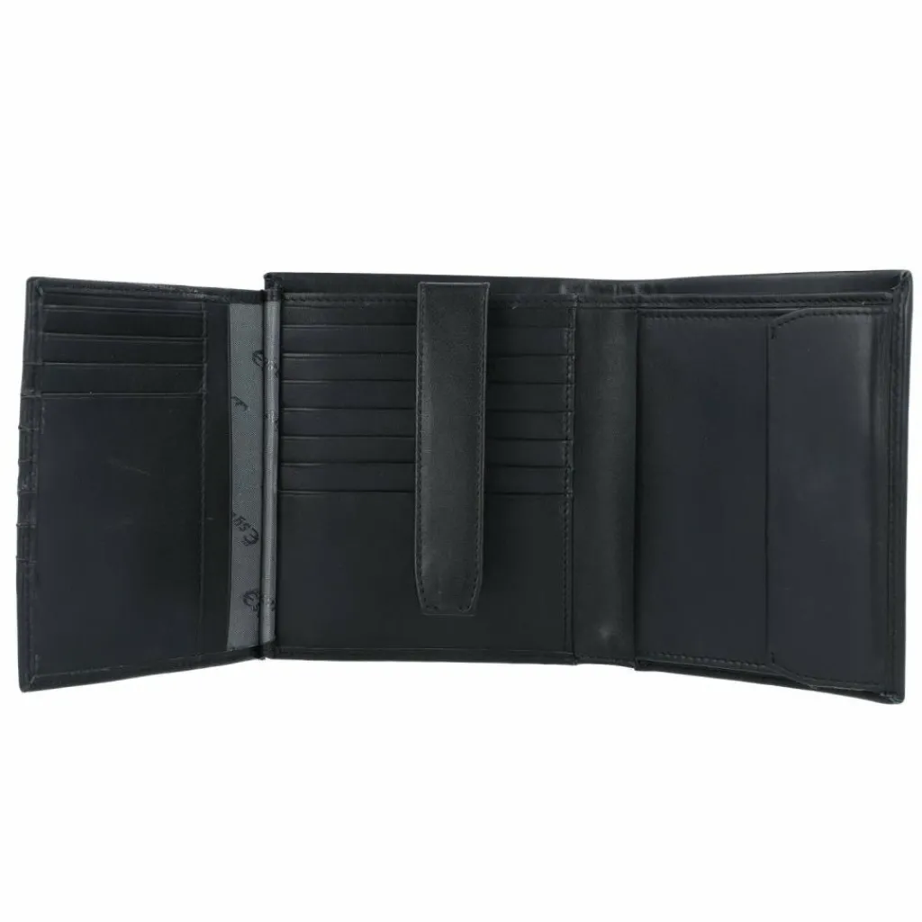 Herren Esquire New Silk Geldbörse Leder 10 cm