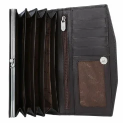 Damen Esquire New Silk Geldbörse Leder 18 cm