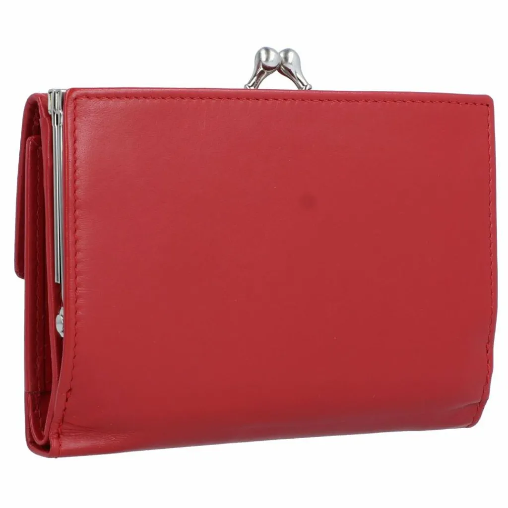 Outlet Esquire New Silk Geldbörse Leder 13 cm rot