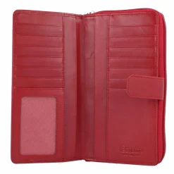Outlet Esquire New Silk Geldbörse Leder 19 cm rot