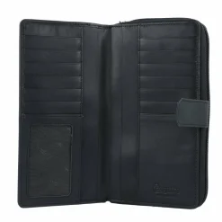 Damen Esquire New Silk Geldbörse Leder 19 cm