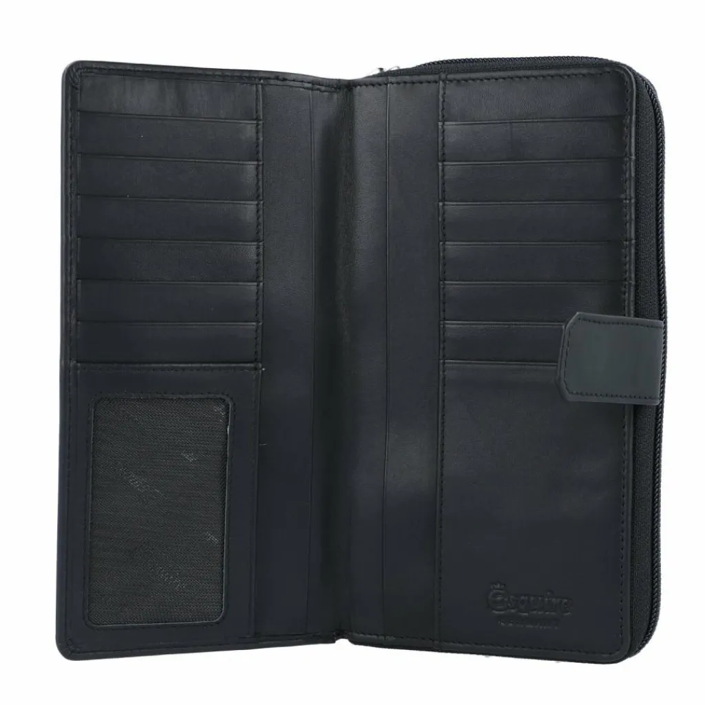 Damen Esquire New Silk Geldbörse Leder 19 cm