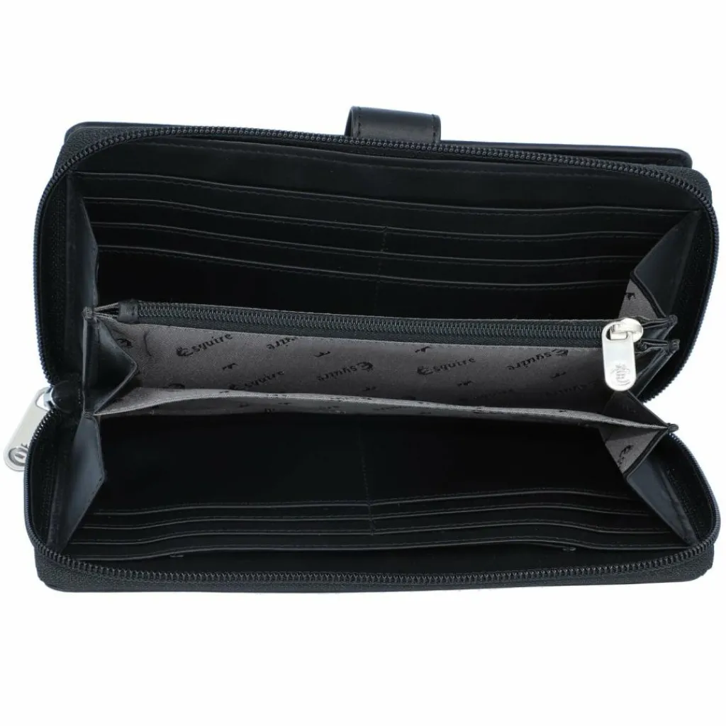 Damen Esquire New Silk Geldbörse Leder 19 cm