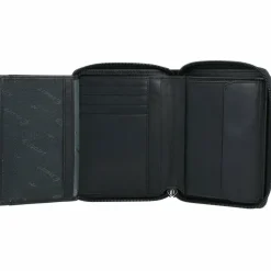 Online Esquire New Silk Geldbörse Leder 10 cm schwarz