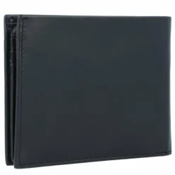 Best Esquire New Silk Geldbörse Leder 12 cm schwarz