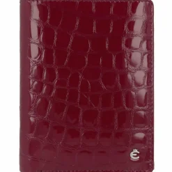 Esquire Damengeldbörsen Hochformat<Nizza Geldbörse RFID Schutz Leder 11 cm rot