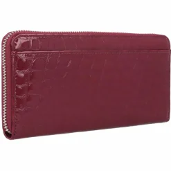 Esquire Damengeldbörsen Querformat<Nizza Geldbörse RFID Schutz Leder 18.5 cm rot