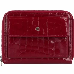 Online Esquire Nizza Geldbörse RFID Schutz Leder 15.5 cm rot