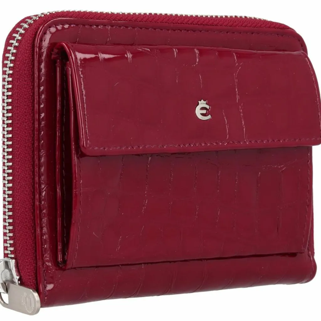Online Esquire Nizza Geldbörse RFID Schutz Leder 15.5 cm rot