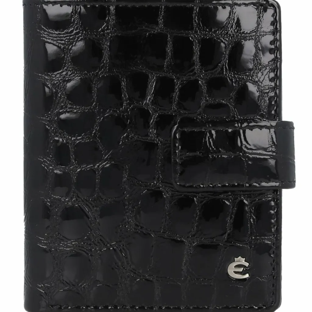Esquire Nizza Geldbörse RFID Schutz Leder 9.5 cm schwarz
