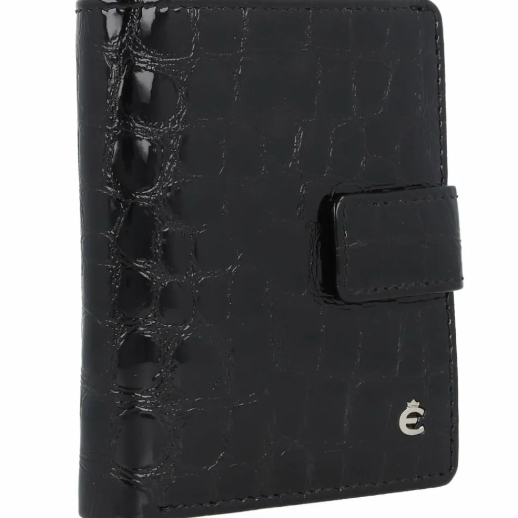 Esquire Nizza Geldbörse RFID Schutz Leder 9.5 cm schwarz