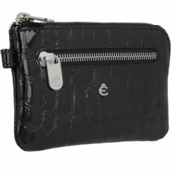 Esquire Schlüsseletuis<Nizza Schlüsseletui Leder 12 cm schwarz