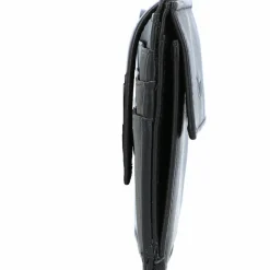 Esquire Oslo Kreditkartenetui RFID Leder 9,5 cm schwarz