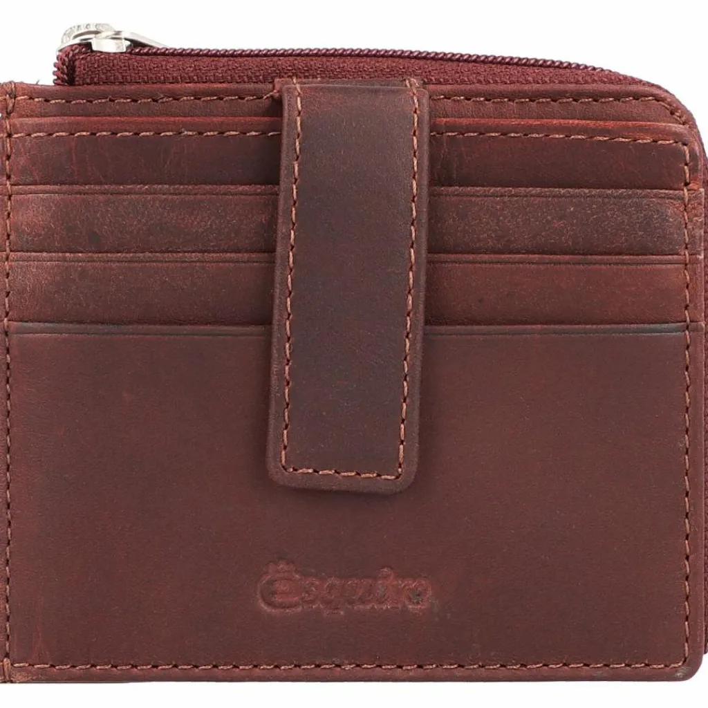 Esquire Visitenkartenetuis<Oslo Kreditkartenetui RFID Leder 10,5 cm braun