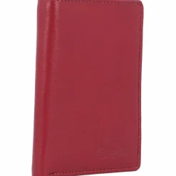 Esquire Visitenkartenetuis<Oslo Kreditkartenetui RFID Leder 7,5 cm rot