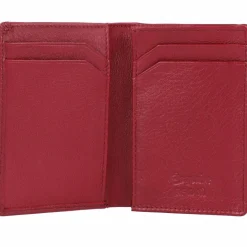Esquire Visitenkartenetuis<Oslo Kreditkartenetui RFID Leder 7,5 cm rot