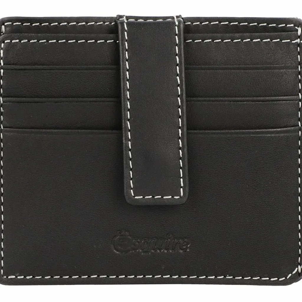 Online Esquire Oslo Kreditkartenetui RFID Leder 10 cm schwarz