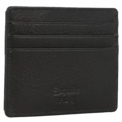 Esquire Visitenkartenetuis<Oslo Texas Kreditkartenetui RFID Leder 9,5 cm schwarz