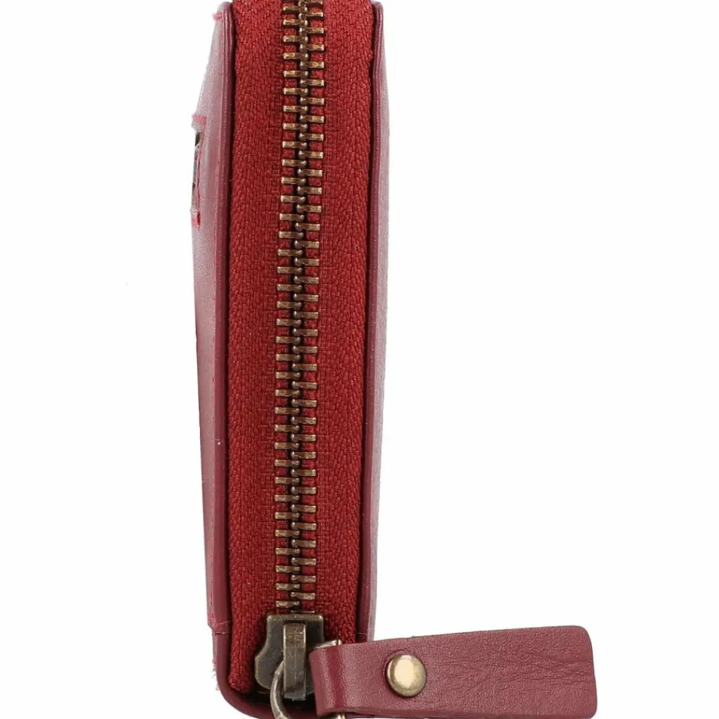 Hot Esquire Peru Geldbörse RFID Leder 19 cm rot