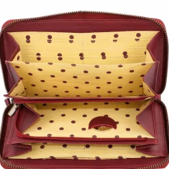 Hot Esquire Peru Geldbörse RFID Leder 19 cm rot