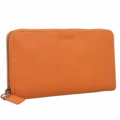 Clearance Esquire Peru Geldbörse RFID Leder 19 cm cognac