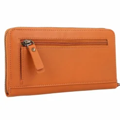 Clearance Esquire Peru Geldbörse RFID Leder 19 cm cognac