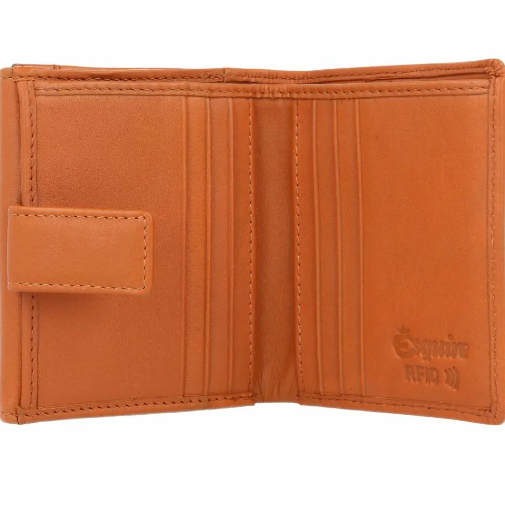 Online Esquire Peru Geldbörse RFID Leder 10 cm cognac